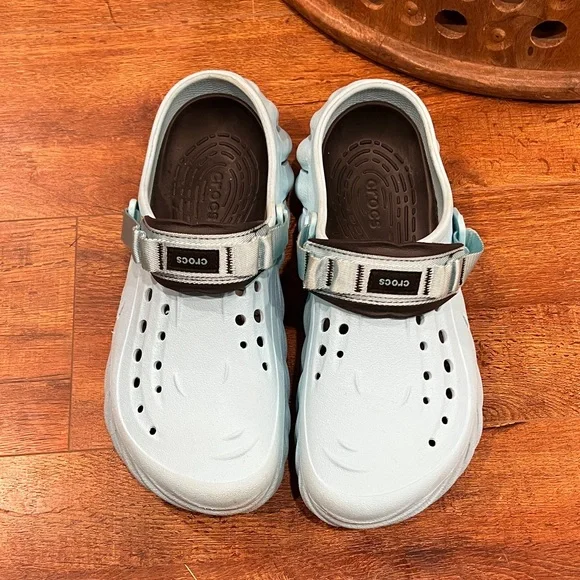 Light Blue Crocs size 12 - Picture 2 of 8